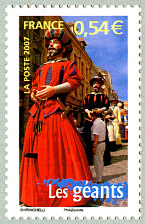 Image du timbre Les géants
