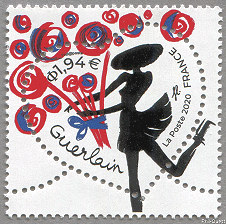 Image du timbre Cœurs Guerlain - Bouquet