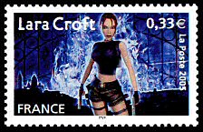 Image du timbre Lara Croft