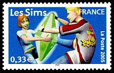 Image du timbre Les Sims