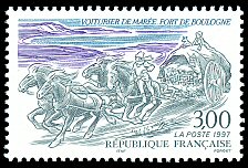 Image du timbre Voiturier de marée du port de Boulogne