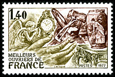 Image du timbre Meilleurs Ouvriers de France
