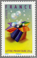 Image du timbre Boîte à  bulles