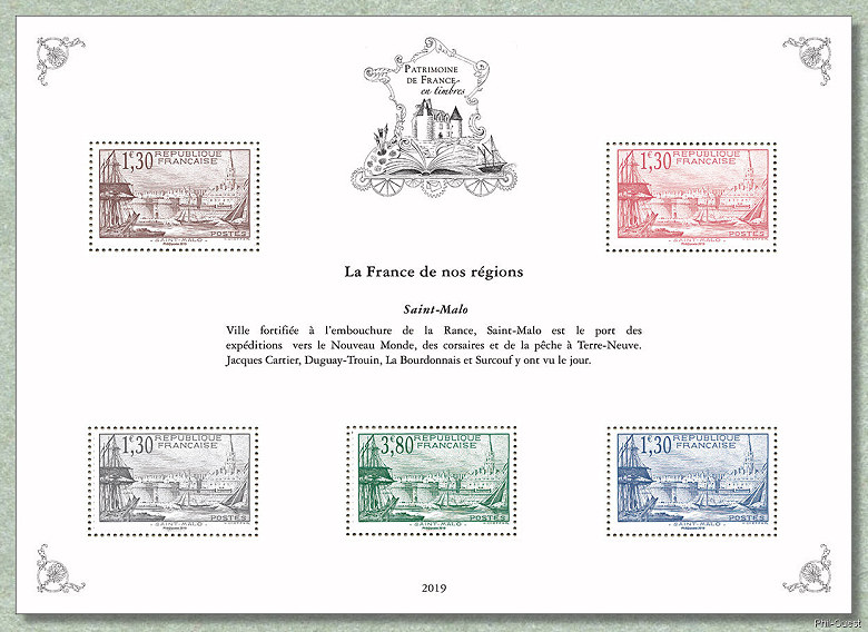 Image du timbre Saint-Malo