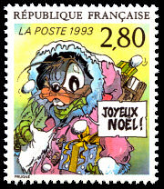Image du timbre «Joyeux Noël» par Patrick Prugne