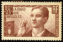 Image du timbre La Radio aux aveugles