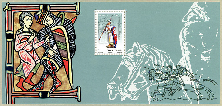 Image du timbre Souvenir philatélique Croisé XIIème siècle