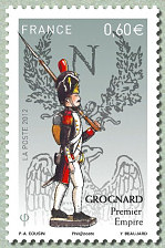 Image du timbre Grognard premier empire