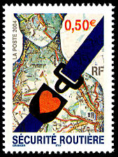Image du timbre Sécurité routière