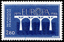 Image du timbre 25èmeanniversaire de la C.E.P.T. - 2,80F