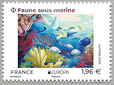 Image du timbre Faune sous-marine