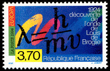 1924 découverte de l´onde de Louis de Broglie