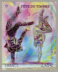 Image du timbre La danse de rue  - Hip-Hop
