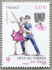 Image du timbre La Salsa