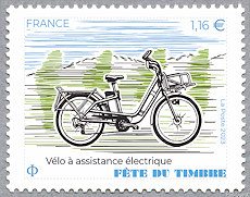 Image du timbre Vélo à assistance électrique