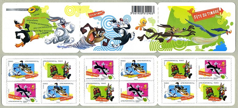 Image du timbre Le carnet de 12 timbres
