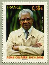 Image du timbre Aimé Césaire 1913-2008
