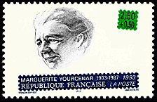 Image du timbre Marguerite Yourcenar 1903-1987