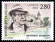 Image du timbre Georges Simenon 1903-1989