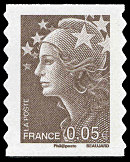 Image du timbre Marianne de Beaujard 0,05 €
