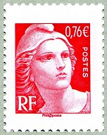 Image du timbre Marianne de Gandon
