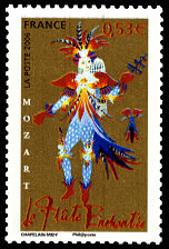 Image du timbre La flûte enchantée - Vienne 1791