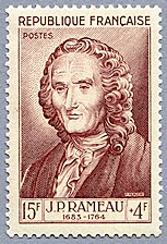 Image du timbre Jean-Philippe Rameau 1683-1764