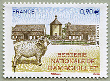 Image du timbre Bergerie Nationale de Rambouillet