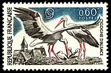 Image du timbre Cigognes d'Alsace