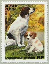 Image du timbre L´Epagneul breton4 F 50 - 0,69 €