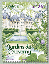 Image du timbre Jardins de Cheverny