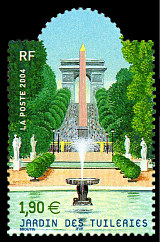 Jardin des Tuileries<br />Salon du timbre 2004