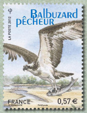 Image du timbre Balbuzard  pêcheur