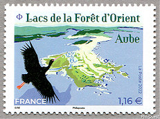 Image du timbre Lacs de la forêt d'Orient - Aube