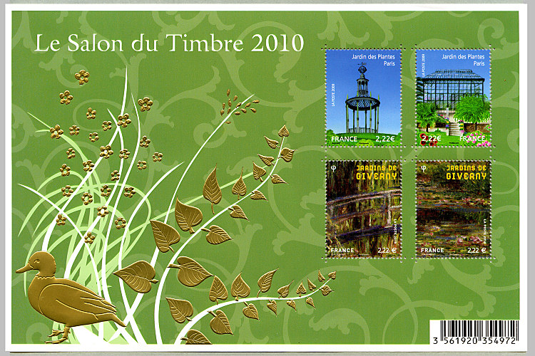Image du timbre Jardin des plantes de Paris-Jardins de Giverny