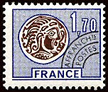Image du timbre Monnaie gauloise 1F70