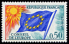 Image du timbre Drapeau 0,50 F