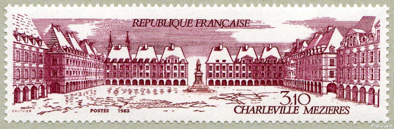 Image du timbre Charleville-Mézières