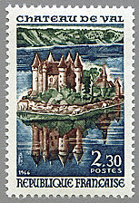 Image du timbre Château de Val