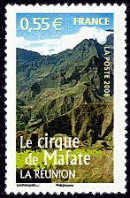 Image du timbre Le cirque de Mafate - La Réunion