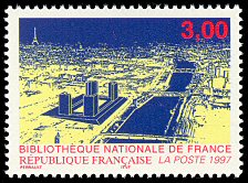 Image du timbre Bibliotheque Nationale de France