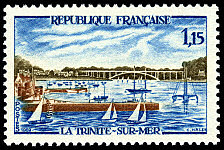 Image du timbre La Trinité sur MerLe port de plaisance