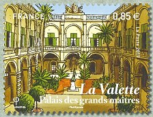 Image du timbre La Valette - Palais des grands maîtres