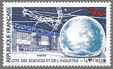 Image du timbre Cité des Sciences et de l'Industrie - La Villette