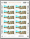 Mende - Lozère - Feuillet de 12 timbres