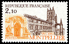 Image du timbre Montpellier 985-1985