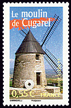 Image du timbre Le moulin de Cugarel