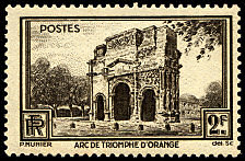 Image du timbre Arc de Triomphe d´Orange