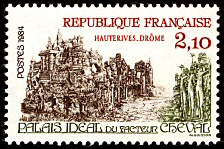 Image du timbre Palais idéal du Facteur ChevalHauterives - Drôme