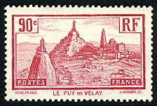 Image du timbre Le Puy en Velay